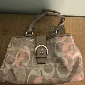 Coach hand bag